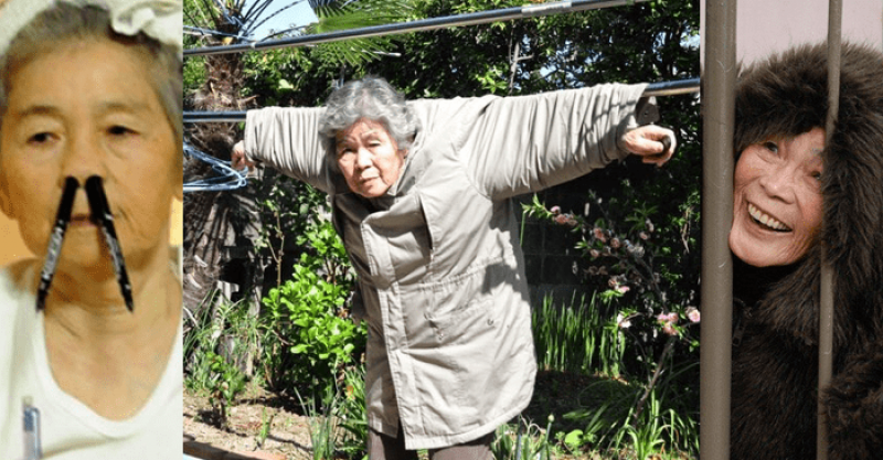 87歳のアマチュア写真家『西本喜美子さん』の自撮りが面白すぎる！！ 最強おばあちゃんを徹底調査します♪ まとめいく Matomake 3327